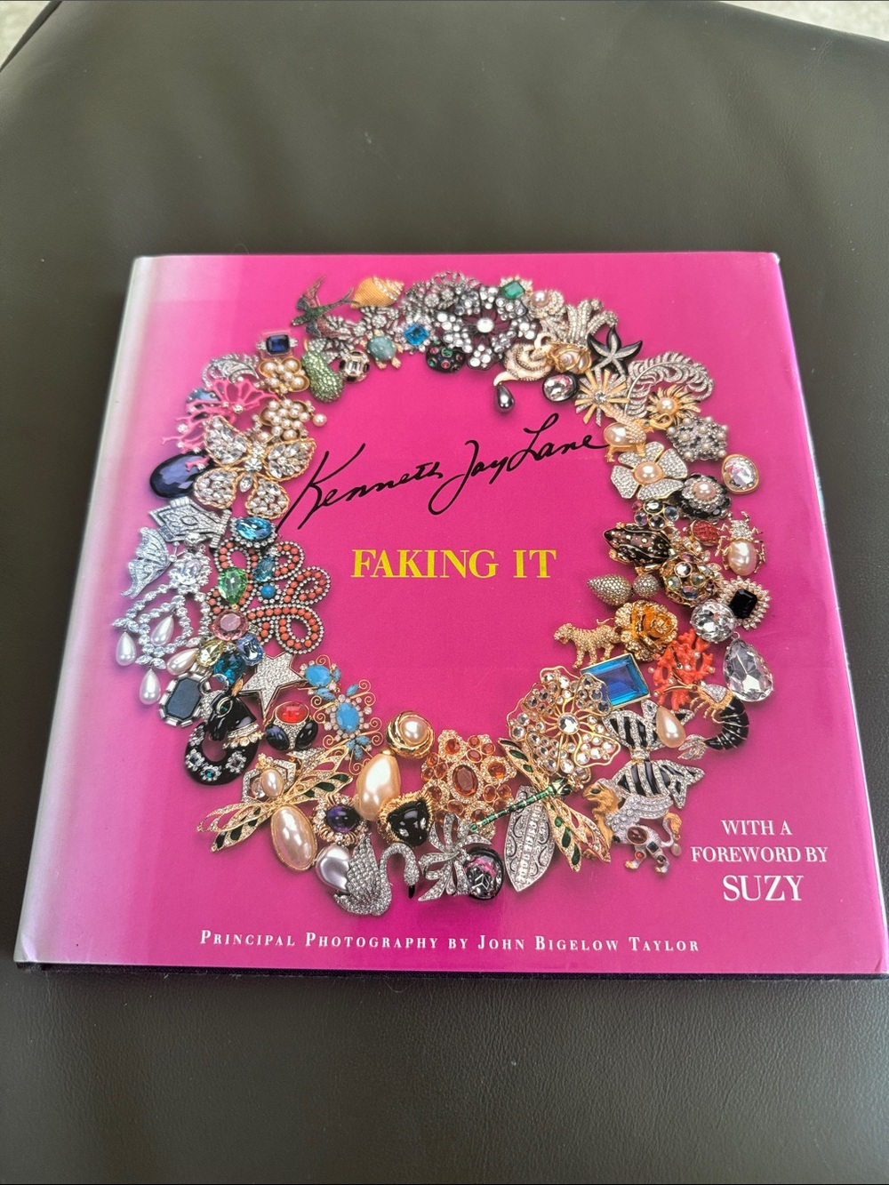 Faking It by Kenneth Jay Lane - vintage jewelry photo book